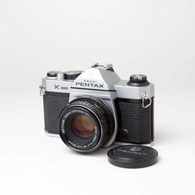 Pentax K-1000 w/ 50mm f/2 lens