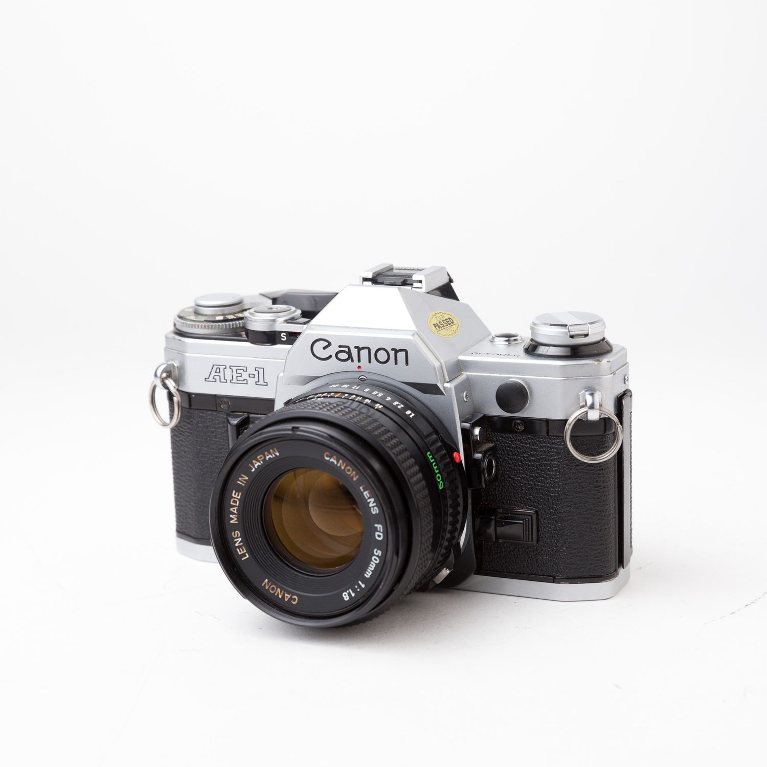 Canon AE-1 w/ 50mm f/1.8 lens