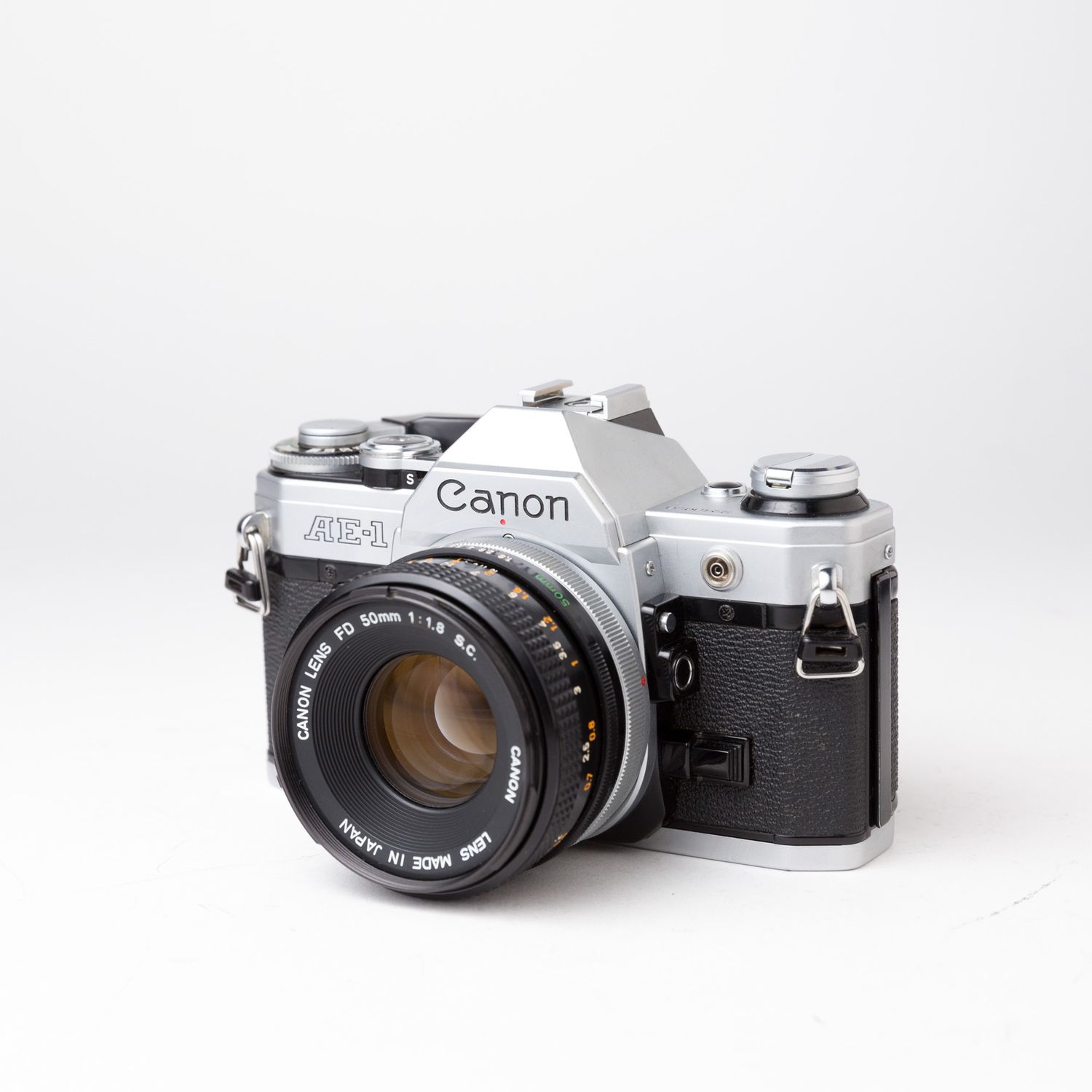 Canon AE-1 w/ 50mm f/1.8 lens