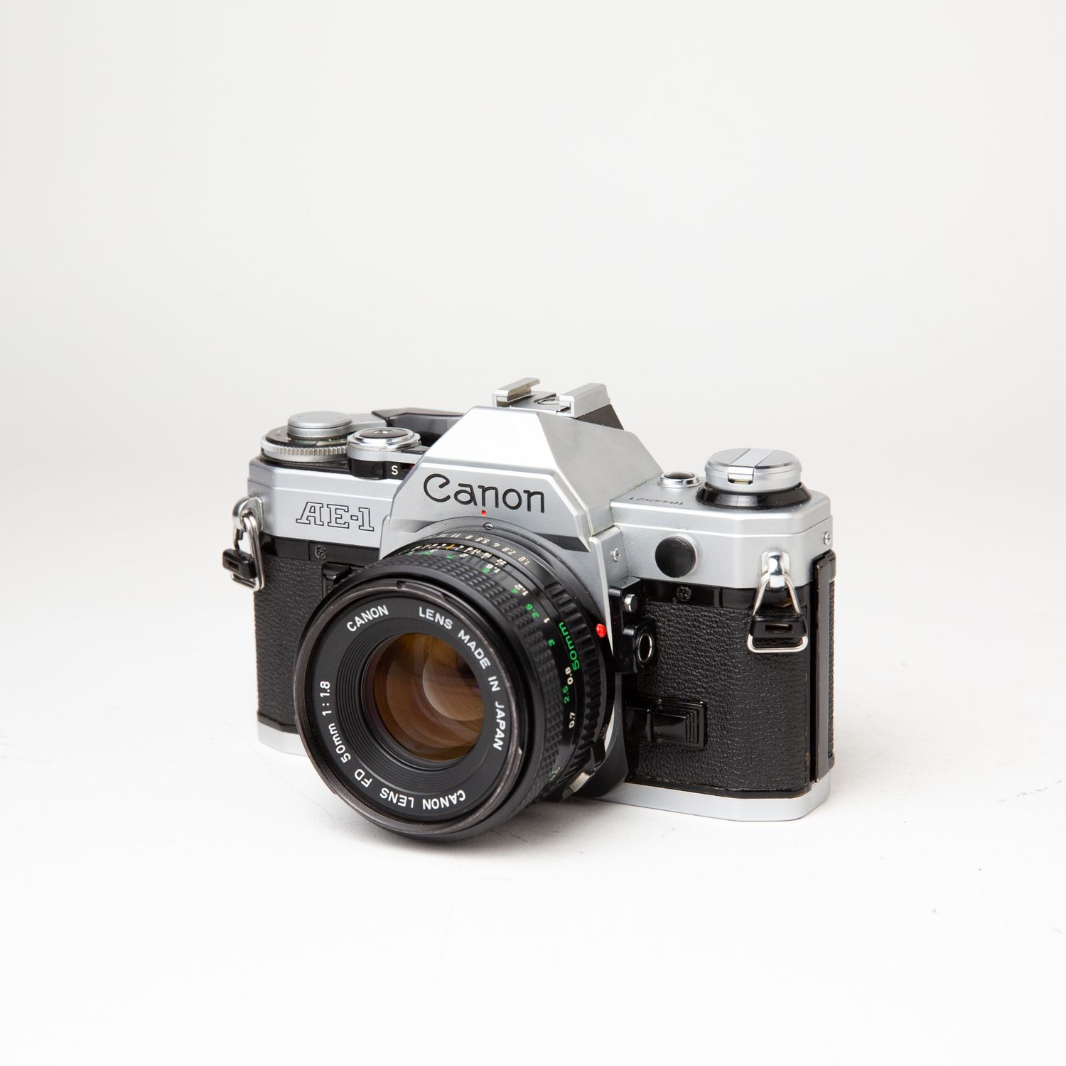 Canon AE-1 w/ 50mm f/1.8 lens