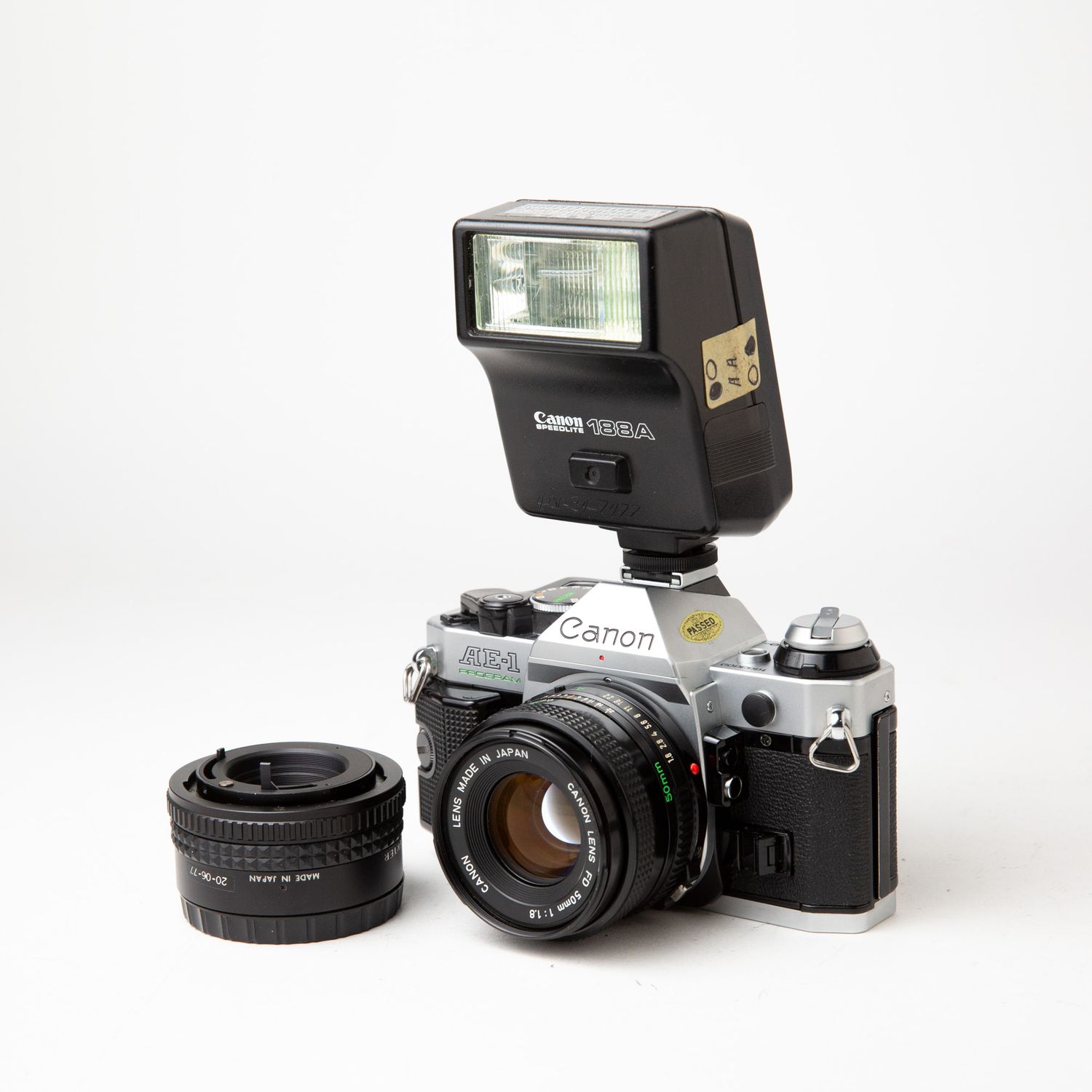 Canon AE-1 w/ 50mm f/1.8 lens