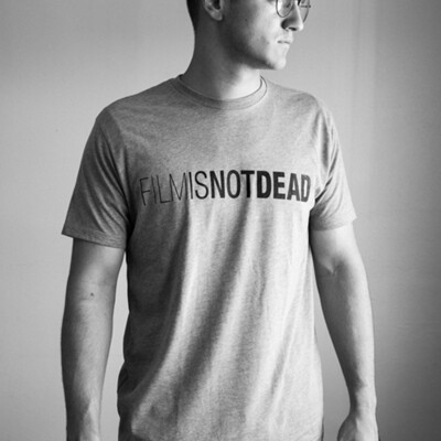 FILM IS NOT DEAD T-shirt - Unisex and Women's Grey