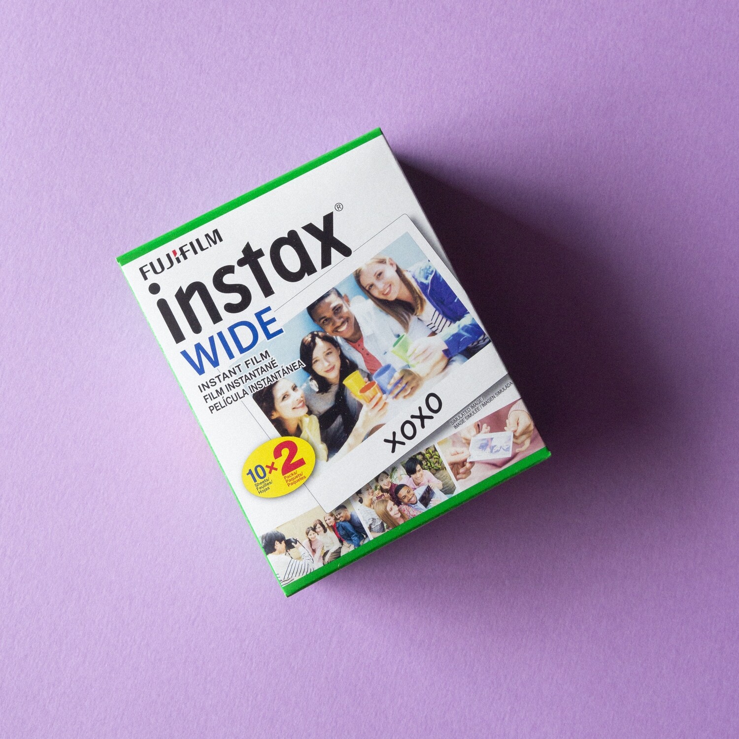 Instax Wide Instant Film - Twin Pack [20 Exposures]