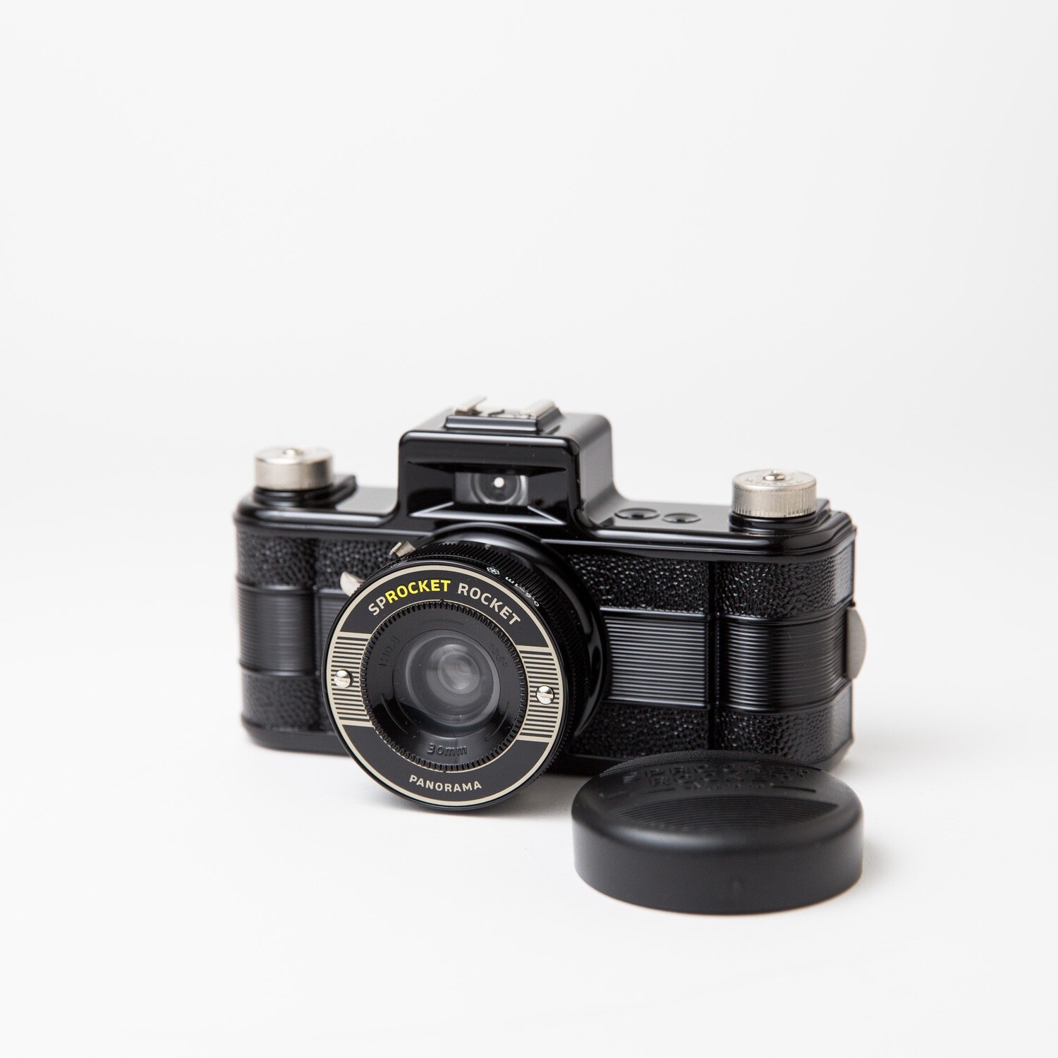 Lomography Sprocket Rocket - 35mm Panoramic Camera, Color: Black