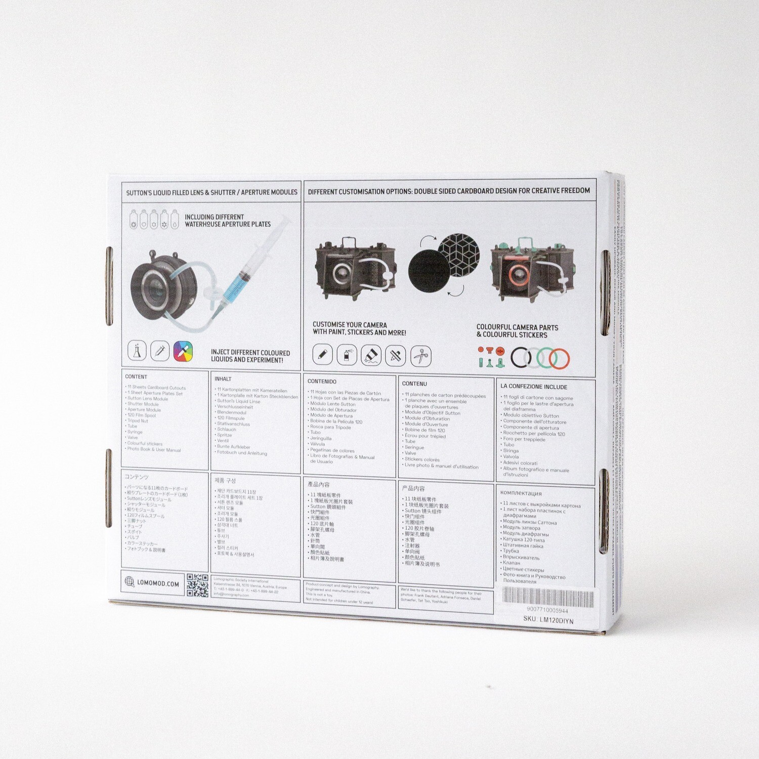 Lomomod No. 1 DIY Camera for 120 Film