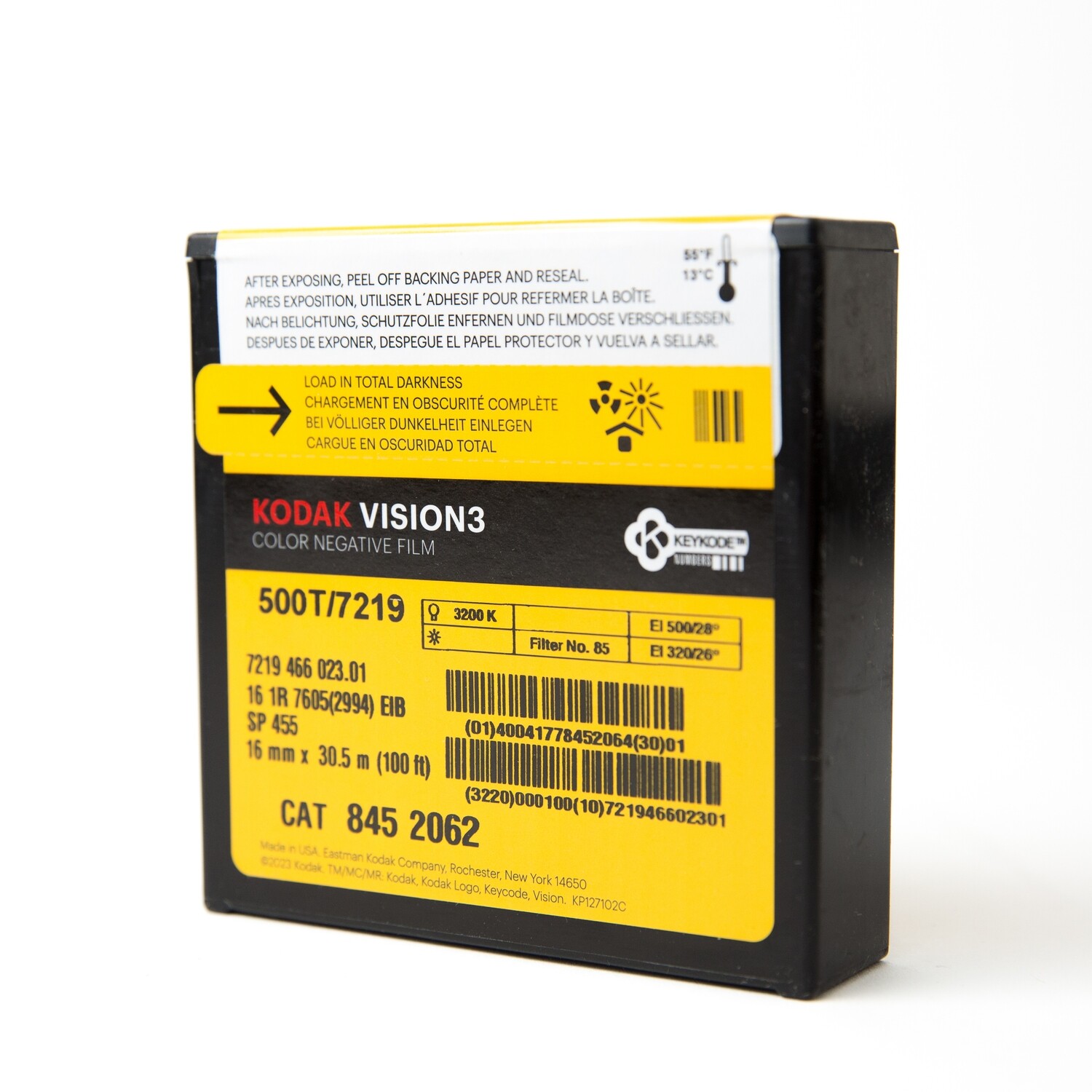 16mm - Kodak Vision3 500T Color Negative Film (100')