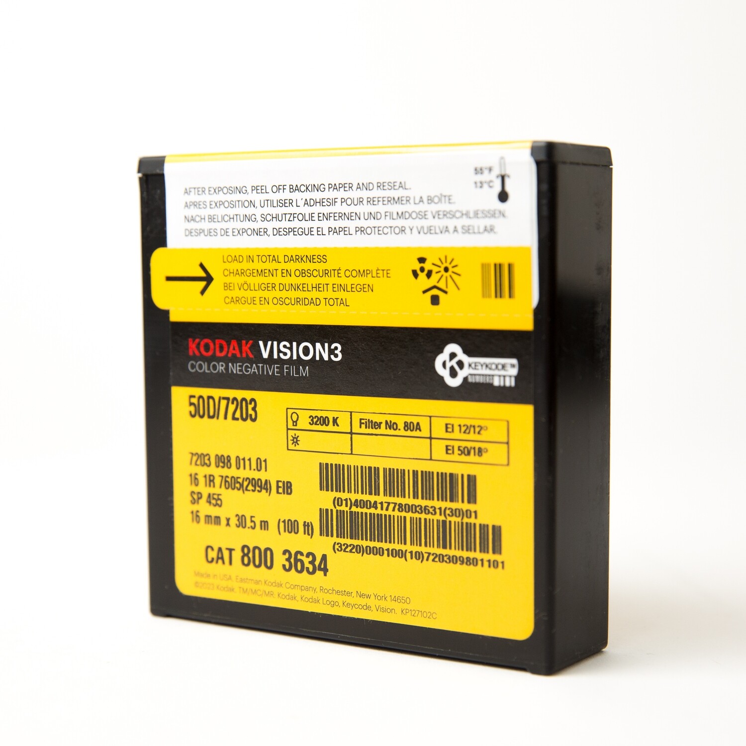 16mm Kodak Vision3 50D Color Negative (100')