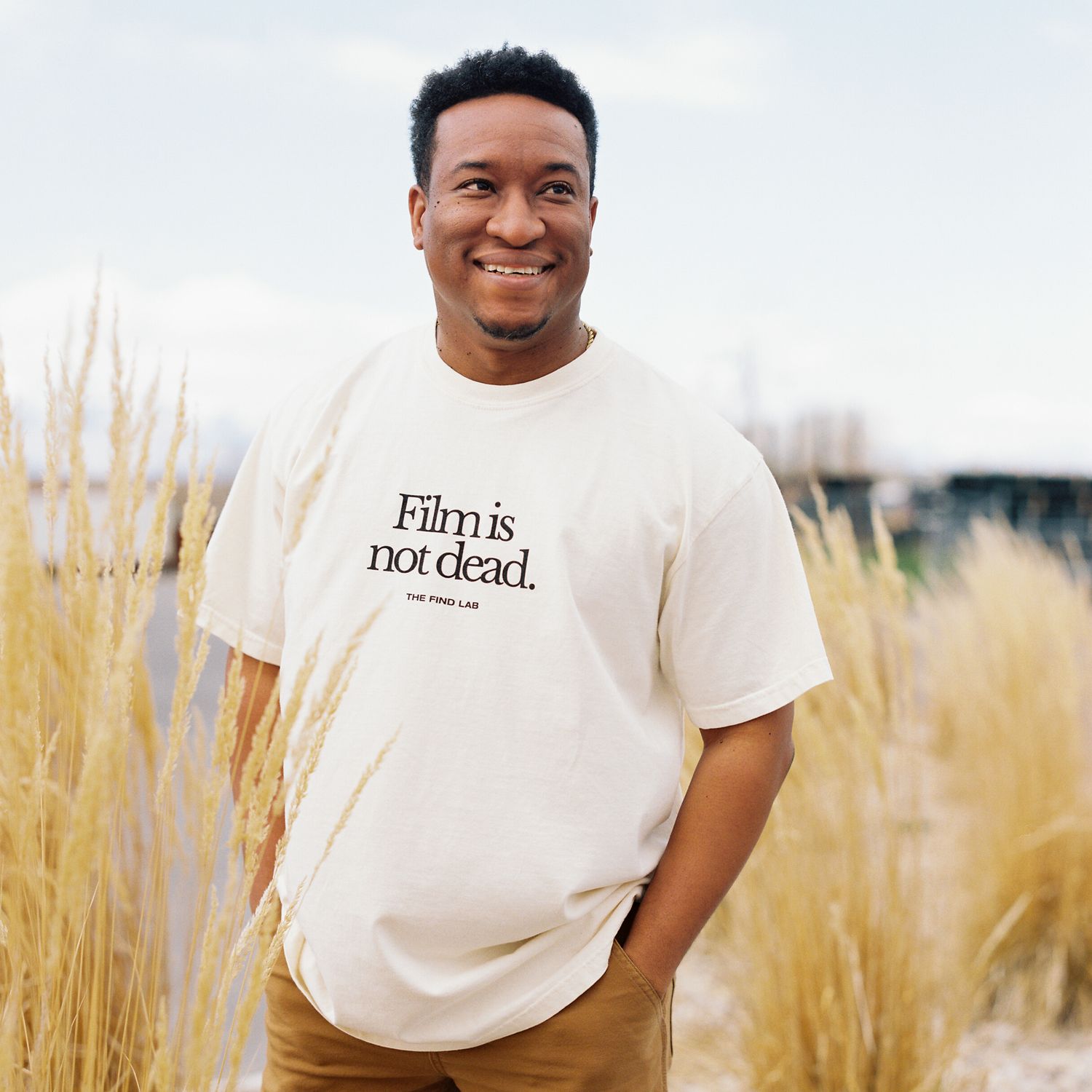 FILM IS NOT DEAD T-shirt - Unisex Cream