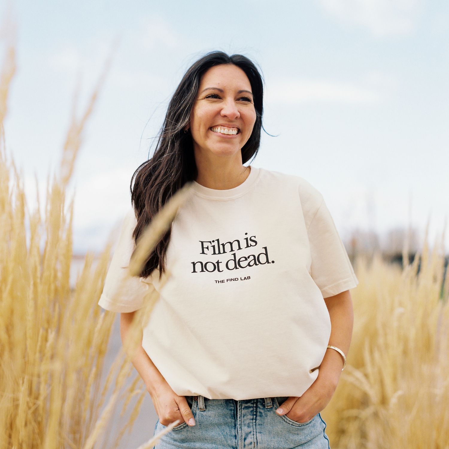 FILM IS NOT DEAD T-shirt - Unisex Cream