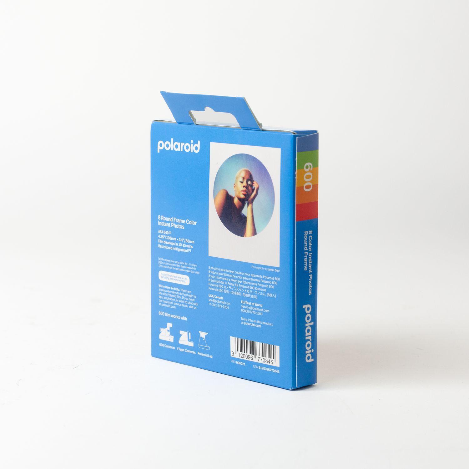 Polaroid Color 600 Film Round Frames