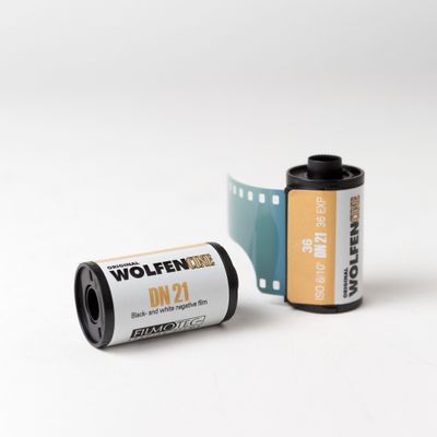 Exp. 10/24 Wolfen Cine DN21 13 ISO 35mm Film [36 EXP]