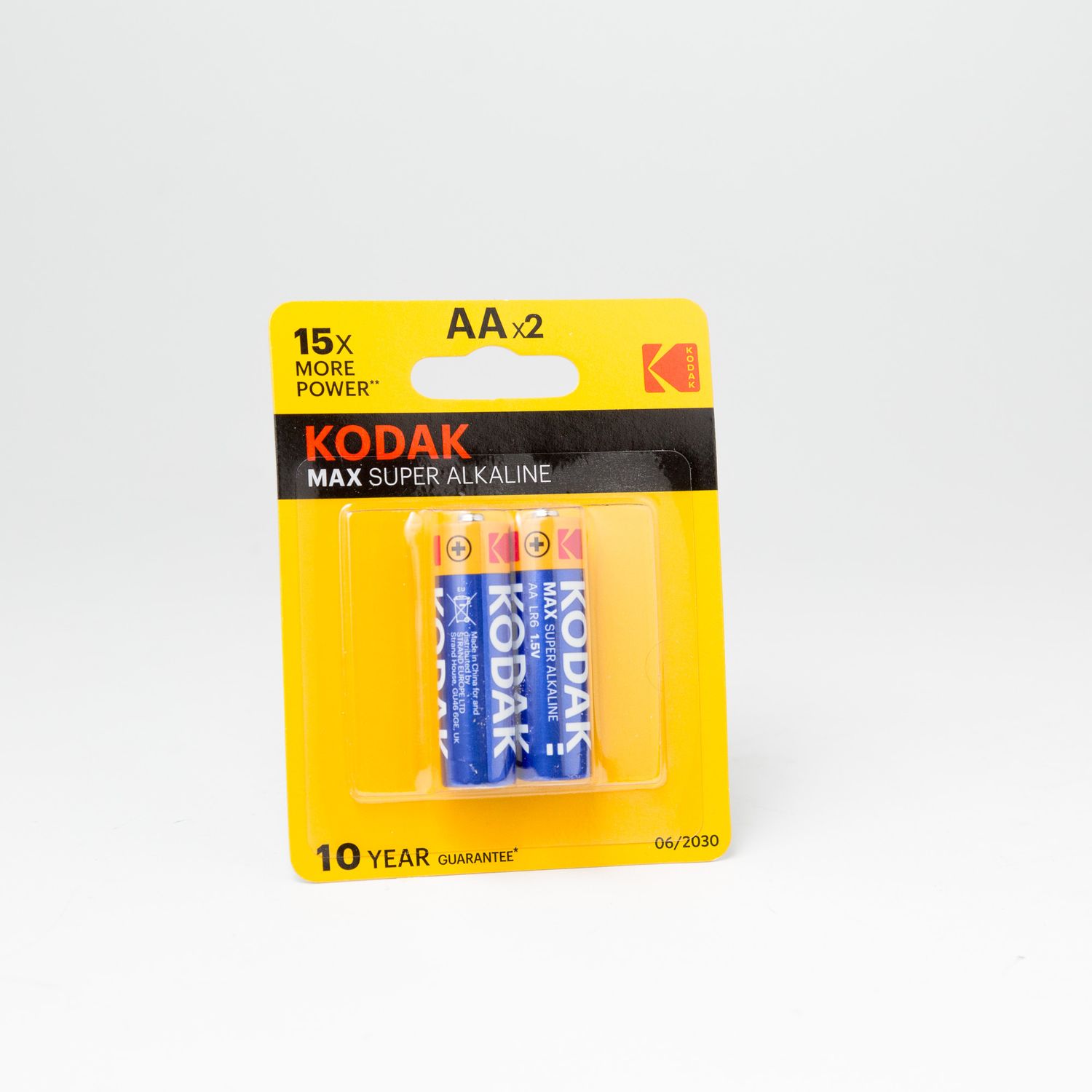 AA Batteries, Quantity: 2 Pack