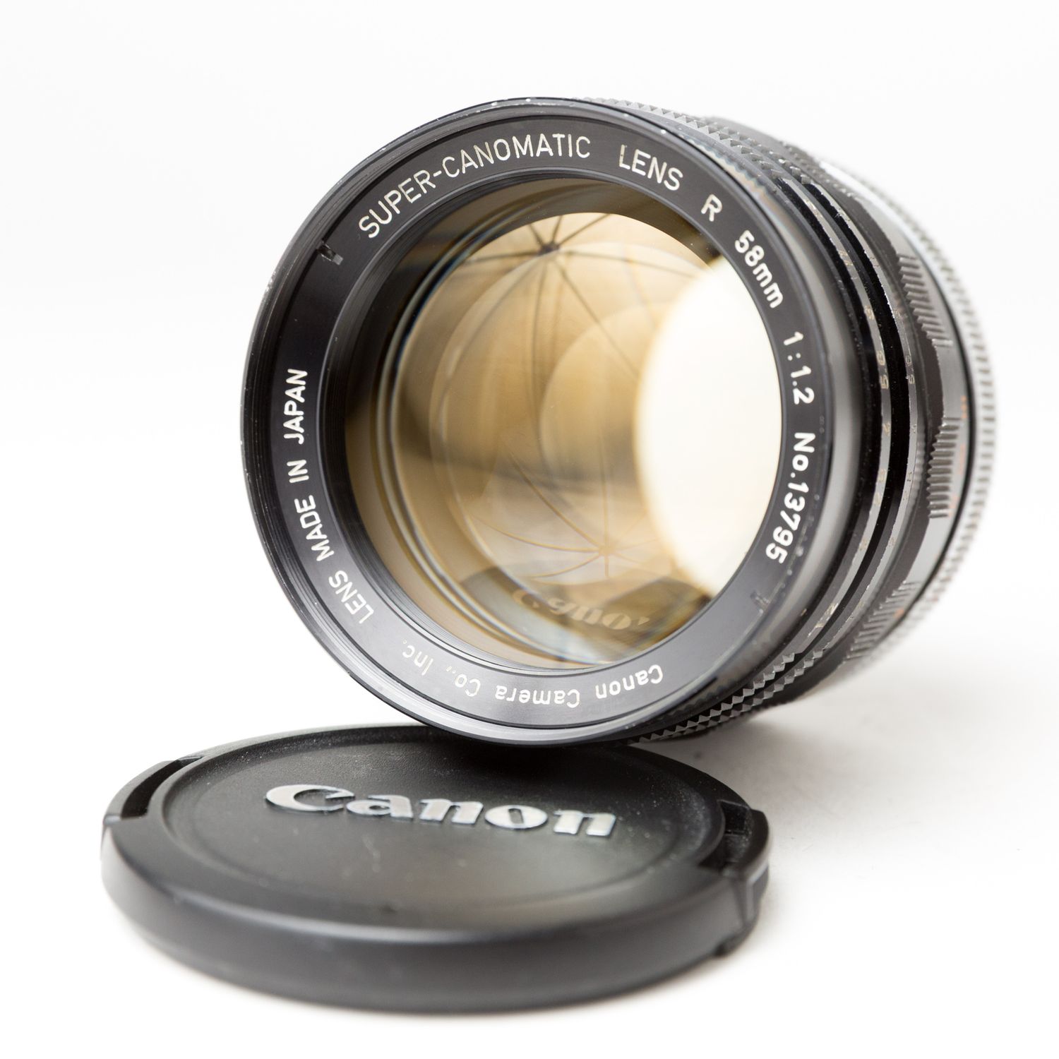 キャノン Super Canomatic R 58mm f1.2 0524 Canon Super Canomatic R 58mm f1.2 Lens FL / FD Mount [Very good