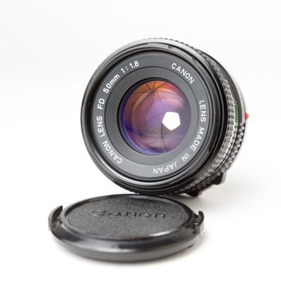Canon FD 50mm f1.8 Lens