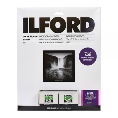ILFORD MGRC Multigrade RC Deluxe 8x10 Glossy Bundle