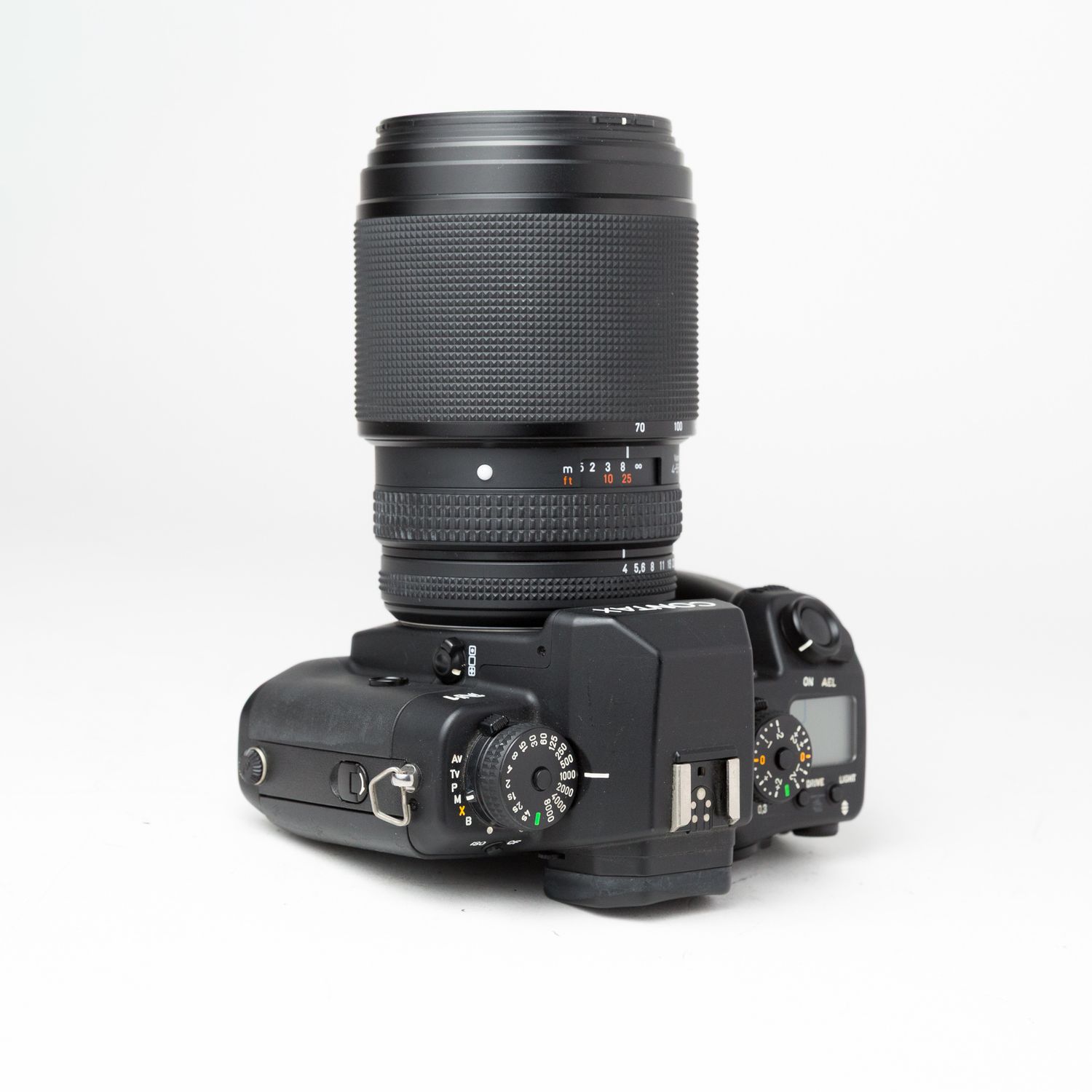 Contax N1 w/ Zeiss 70–300mm f/4–5.6