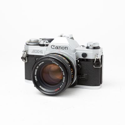 Canon AE-1 w/ 50mm f/1.4 lens