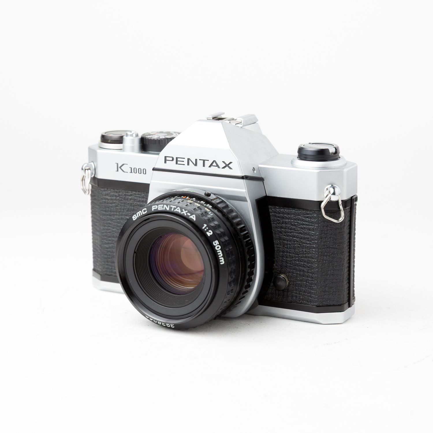 Pentax K-1000 w/ 50mm f/2 lens