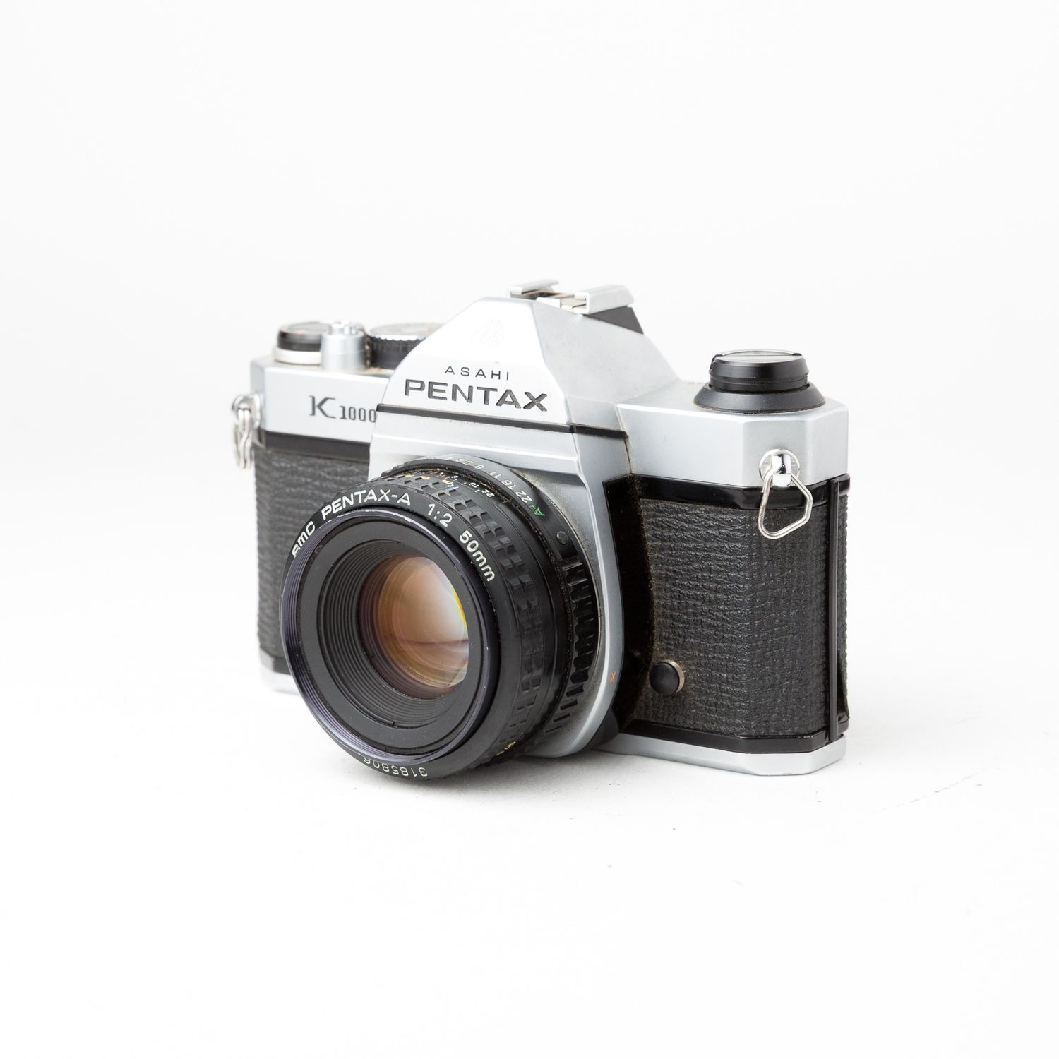 Pentax K-1000 w/ 50mm f/2 lens