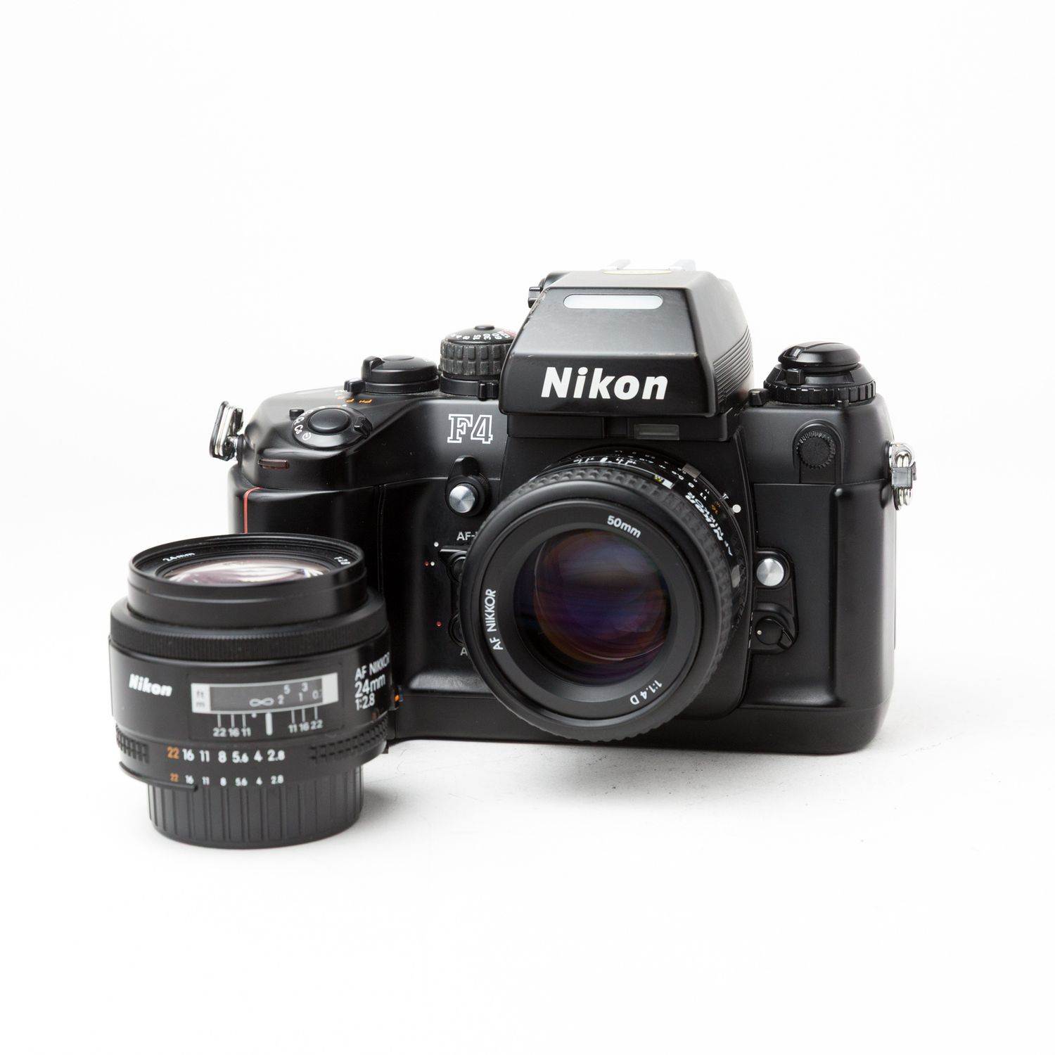 Nikon F4 w/ 50mm f/1.4, and 24mm f/2.8 lenses