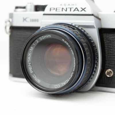 Pentax K-1000 w/ 50mm f/2 lens
