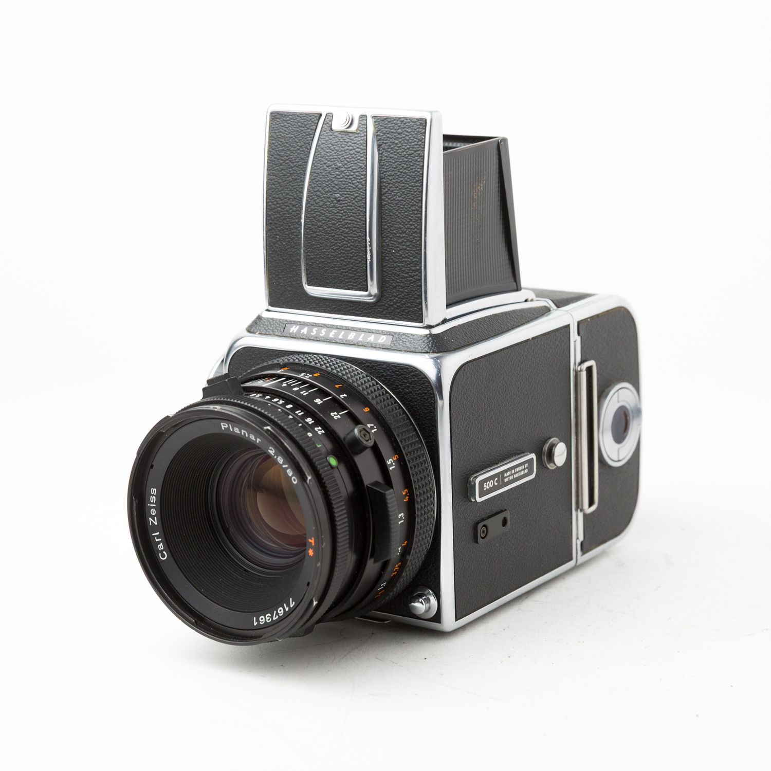 Hasselblad 500 C w/ 80mm f/2.8 &amp; New in Box Nons Instax Back