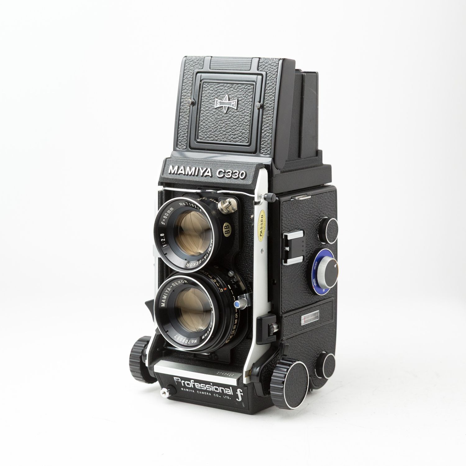 Mamiya C330 Blue Dot w/ 80mm f/2.8