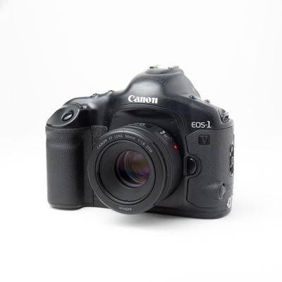 Canon EOS-1V w/ EF 50mm f/1.8, and EF 28mm 1.8 Lenses