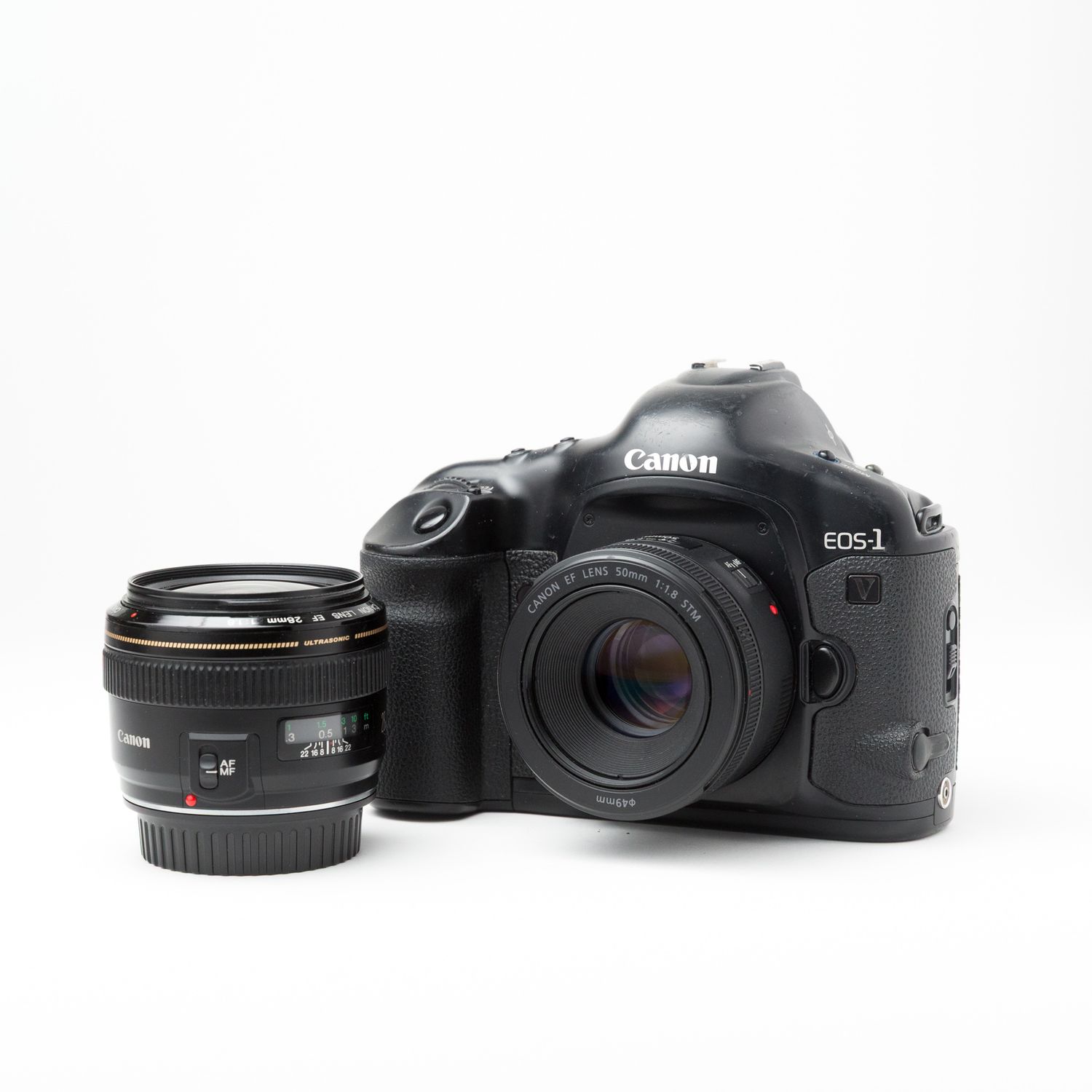Canon EOS-1V w/ EF 50mm f/1.8, and EF 28mm 1.8 Lenses