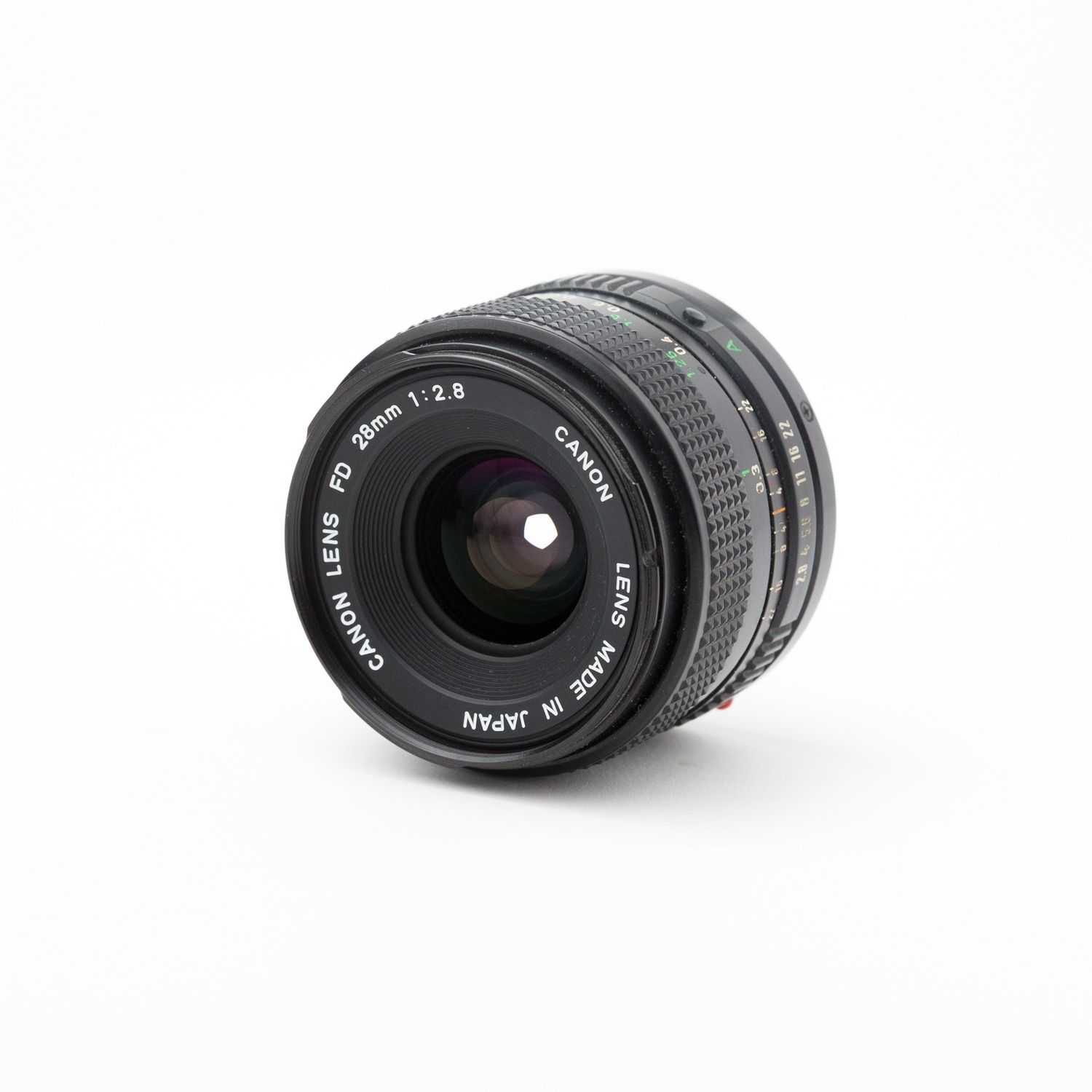 Canon FD 28mm f2.8 Lens
