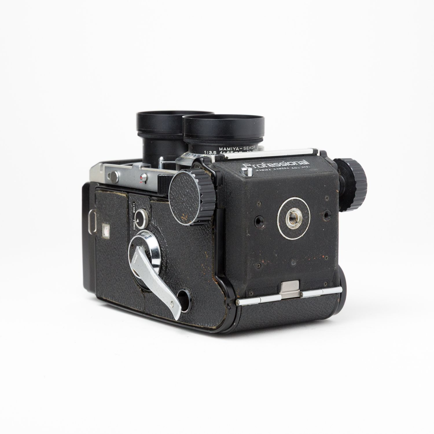 Mamiya C330 w/ 65mm f/3.5 Blue Dot lens