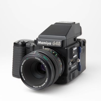 Mamiya 645 Super with 80mm Macro Lens &amp; Autowind Handle