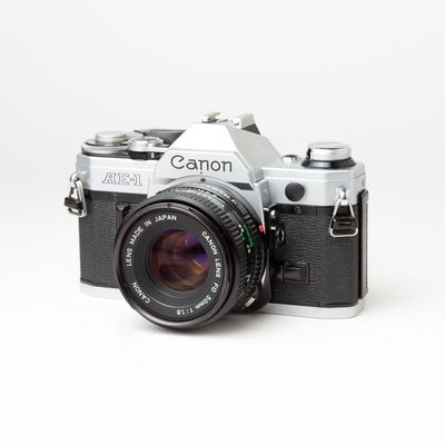 Canon AE-1 (Classic or Program) w/ 50mm f/1.8 Lens