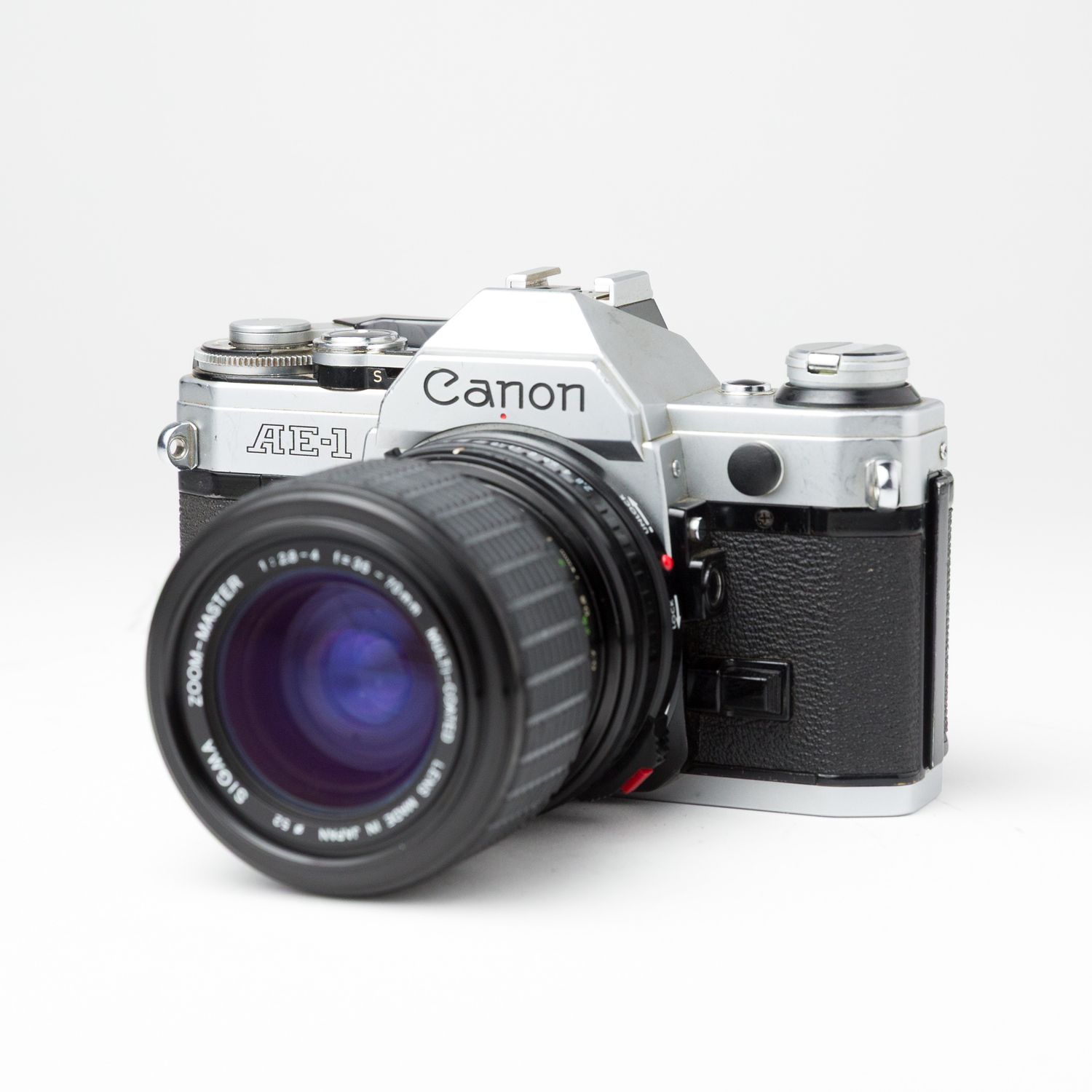 Canon AE-1 w/ Sigma Zoom-Master 35-70mm f/2.8-4 lens