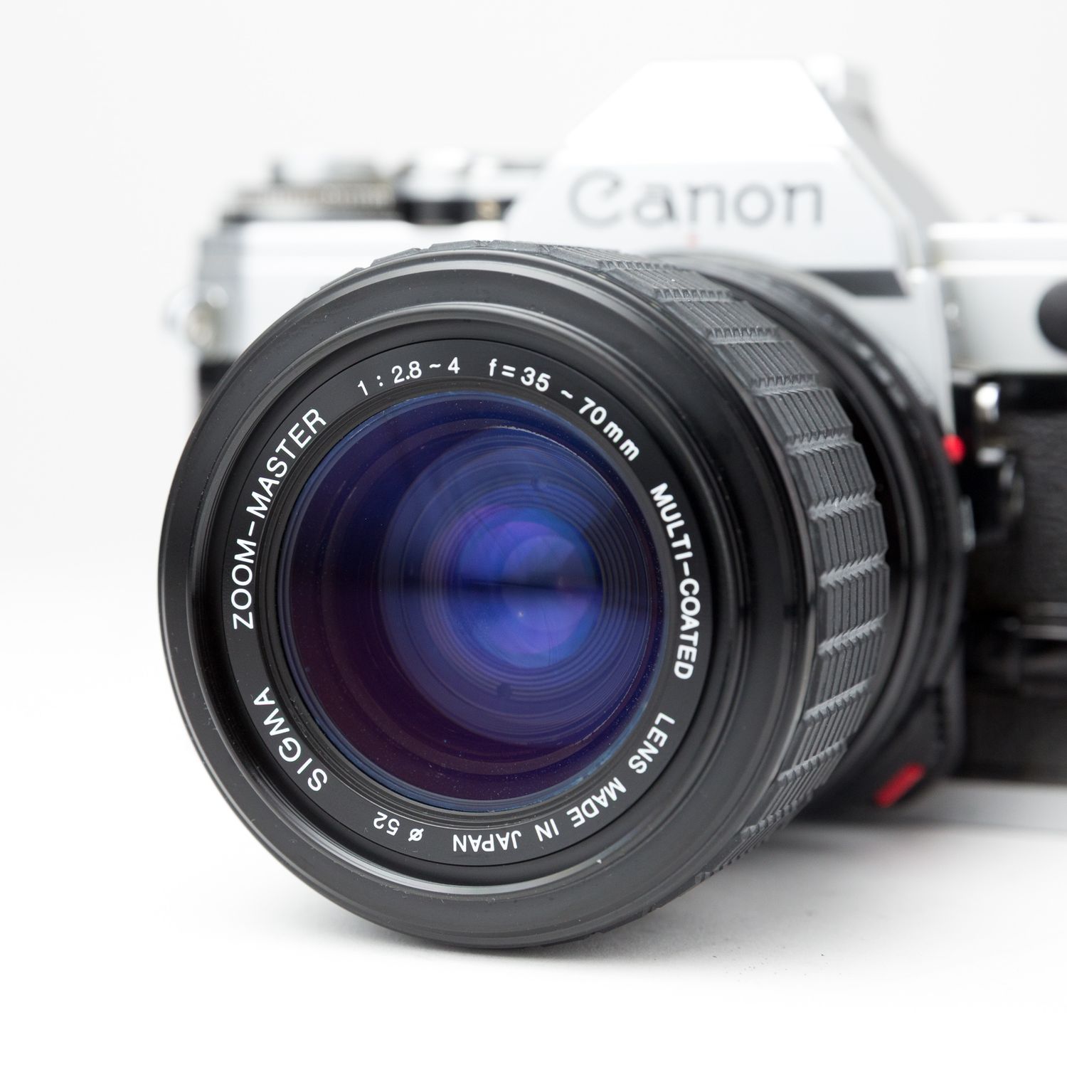 Canon AE-1 w/ Sigma Zoom-Master 35-70mm f/2.8-4 lens