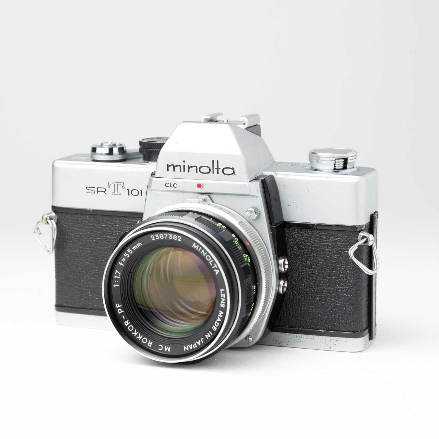 Minolta SRT101 w/ 55mm f/1.7 lens