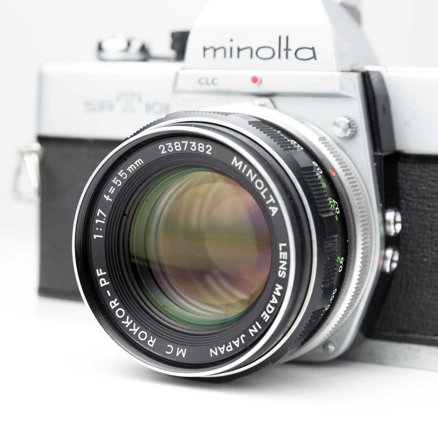 Minolta SRT101 w/ 55mm f/1.7 lens