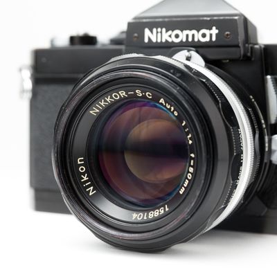 Nikomat FTN w/ 50mm f/1.4 lens