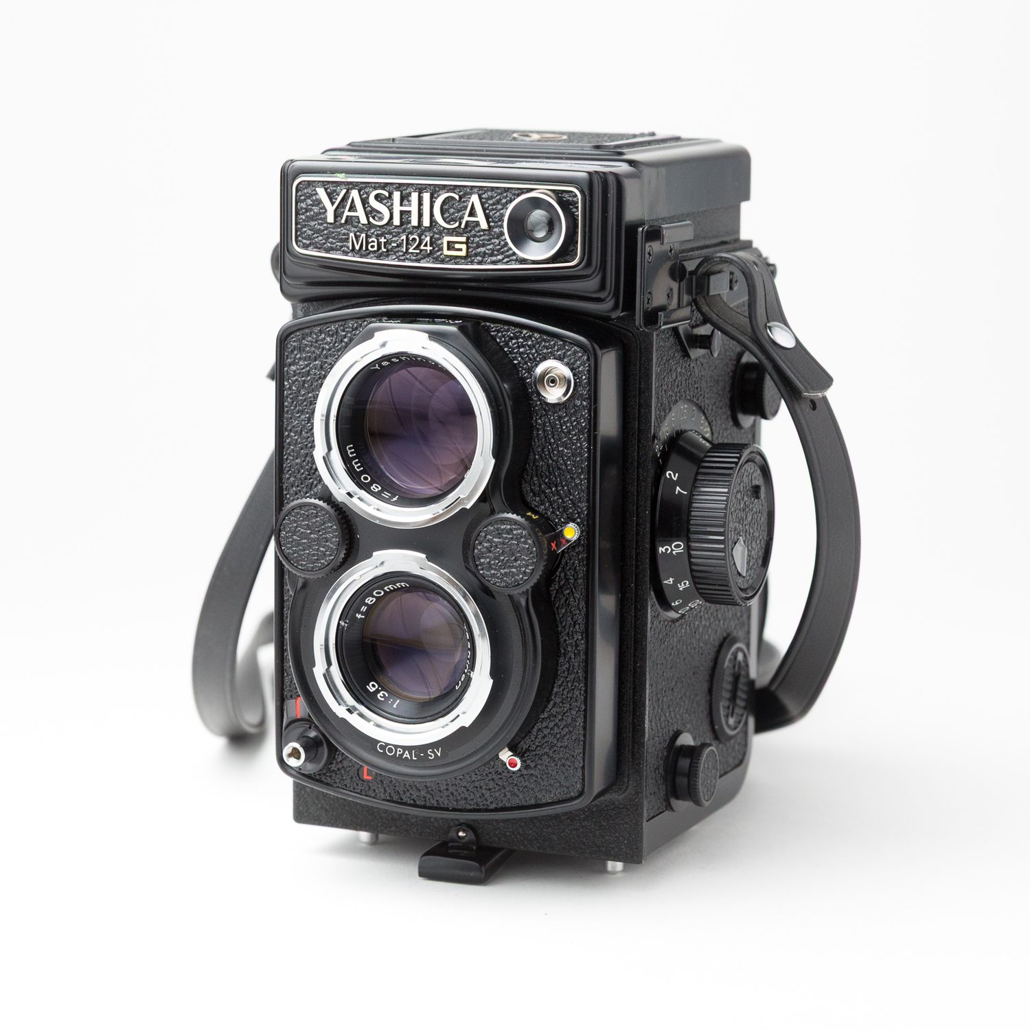 Yashica-Mat 124G TLR Camera w/ Aux Lens Set &amp; Cases