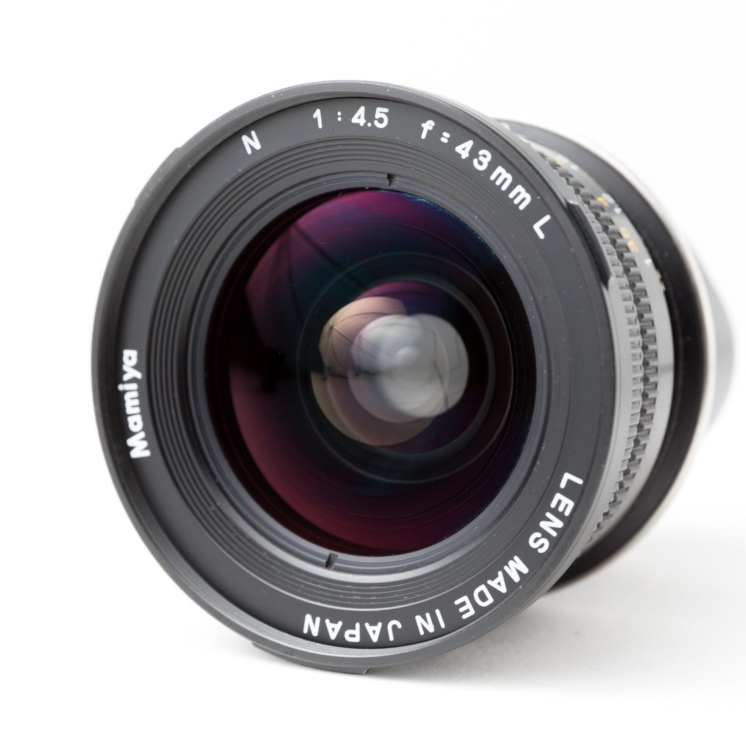 Mamiya 43mm f/4.5 Lens w/ External Viewfinder (for Mamiya 7)