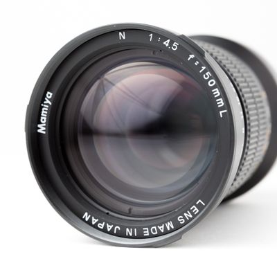 Mamiya 150mm f/4.5 Lens w/ External Viewfinder (for Mamiya 7)