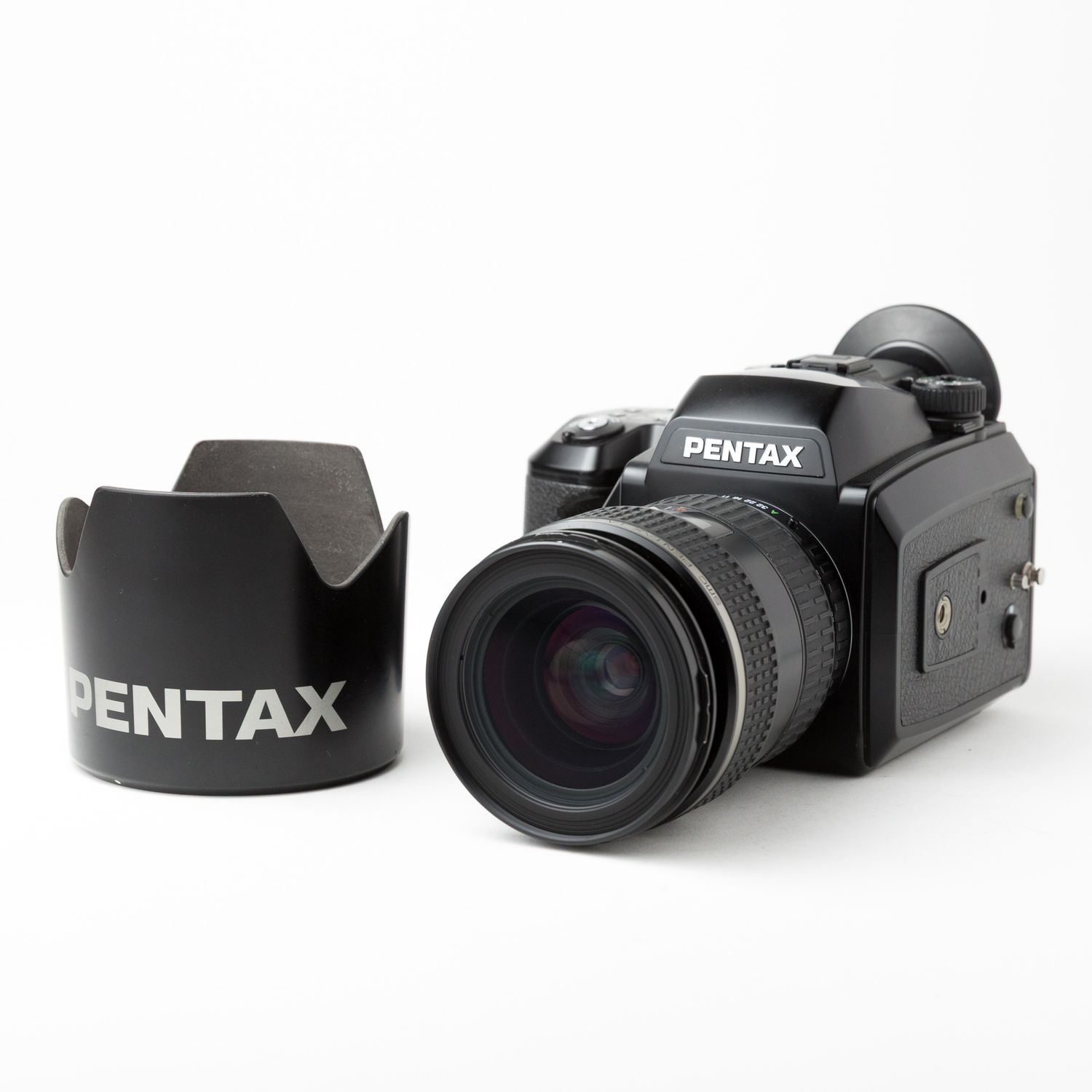 Pentax 645N w/ 45-85mm f/4.5 Lens, spare 120 back