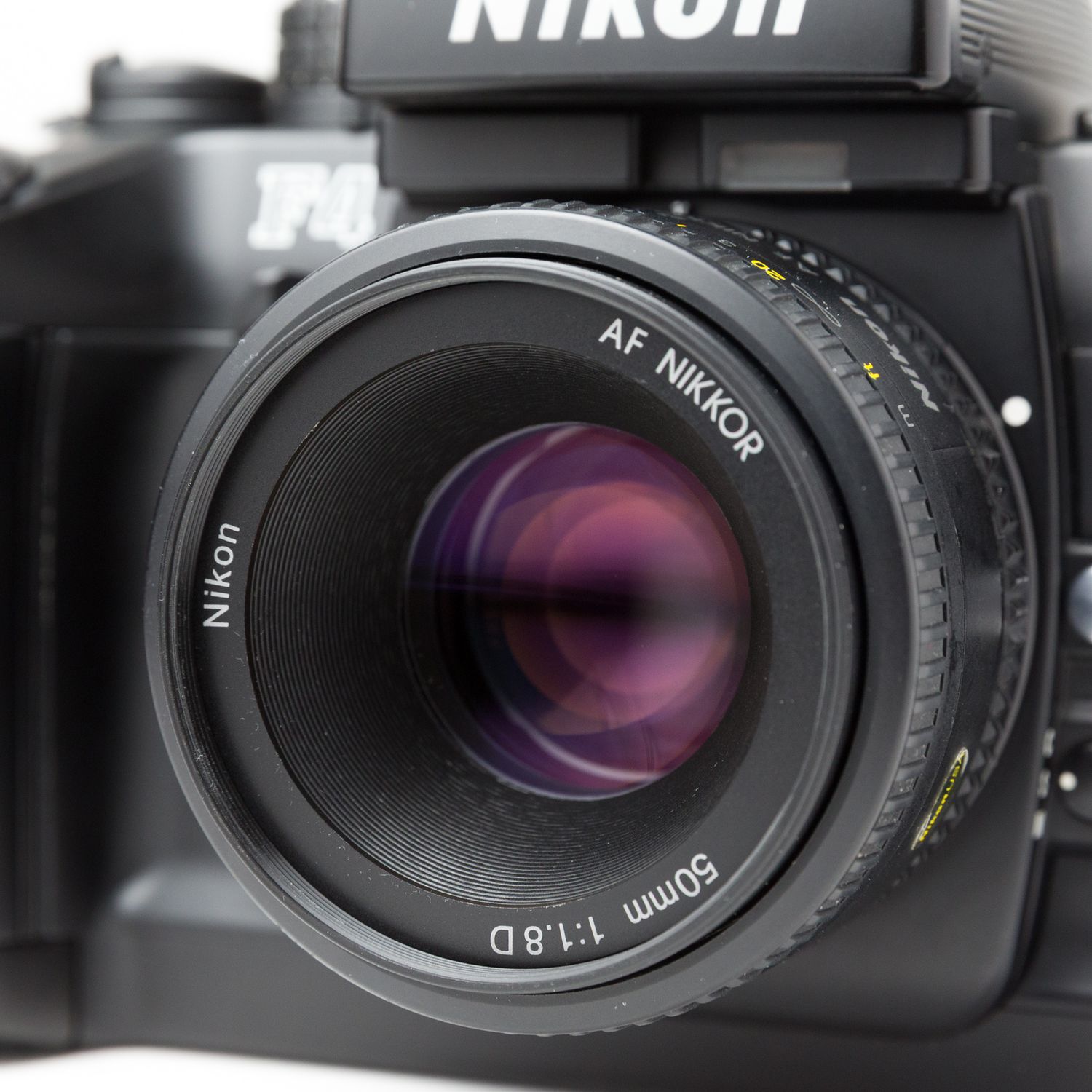 Nikon F4 w/ 50mm f/1.8 lens