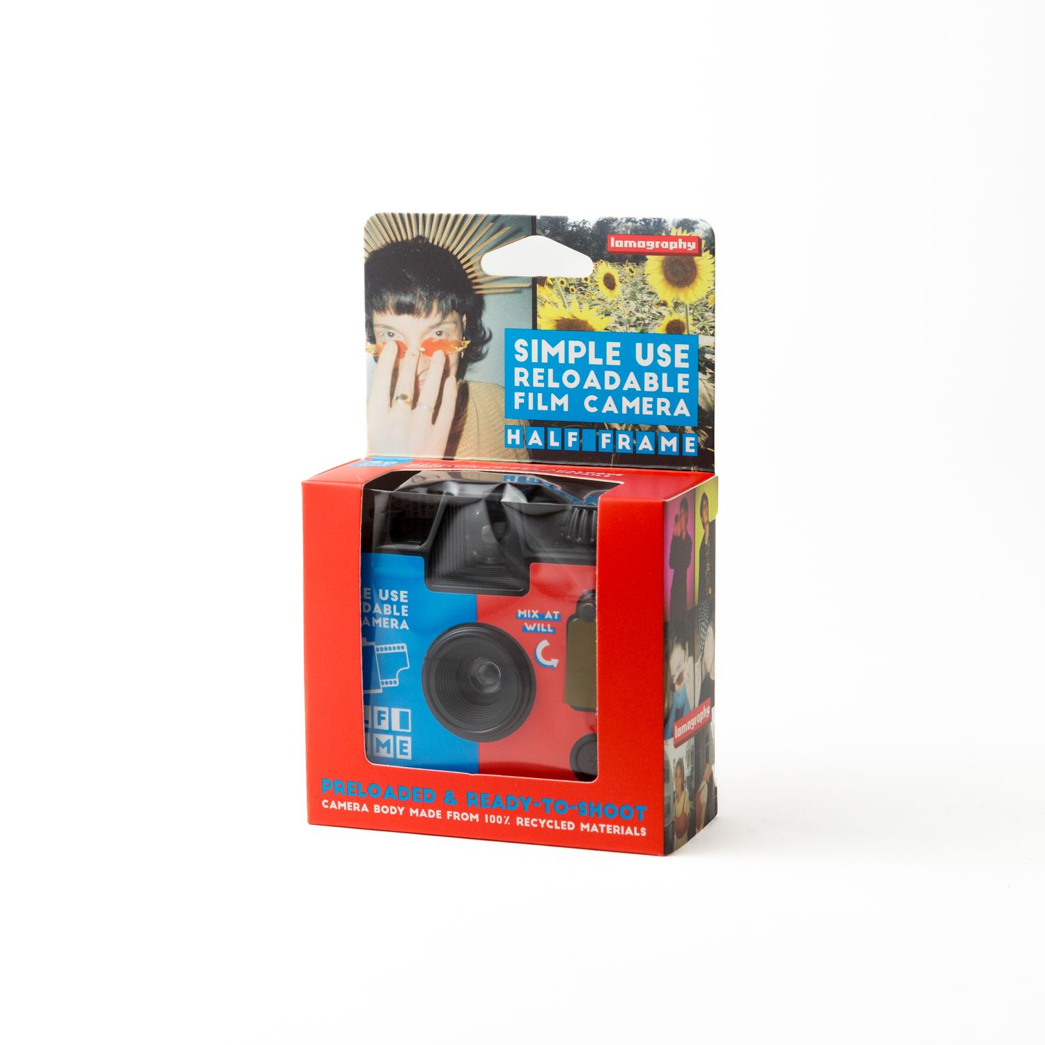 Lomography Half-frame Simple Use Reloadable Film Camera LomoChrome Classicolor