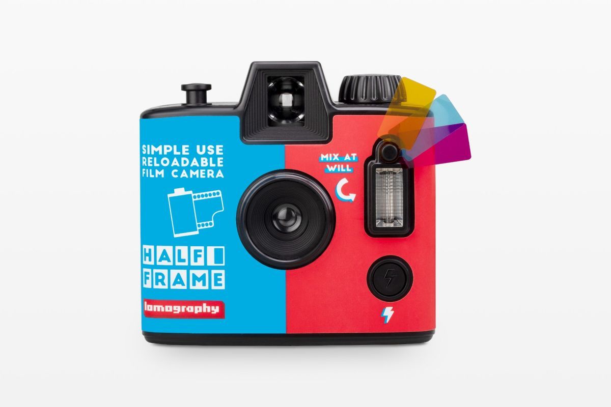 Lomography Half-frame Simple Use Reloadable Film Camera LomoChrome Classicolor