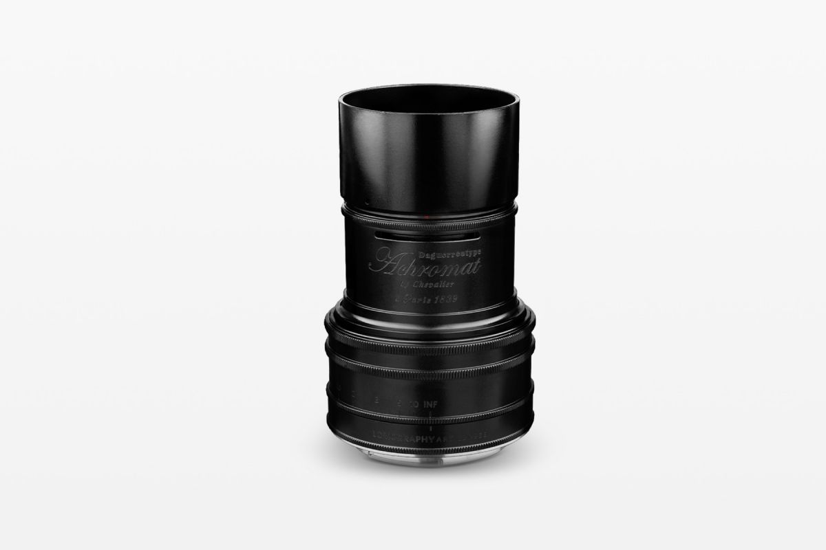 Lomography Daguerreotype Achromat 2.9/64 Art Lens Black Brass (Nikon F)