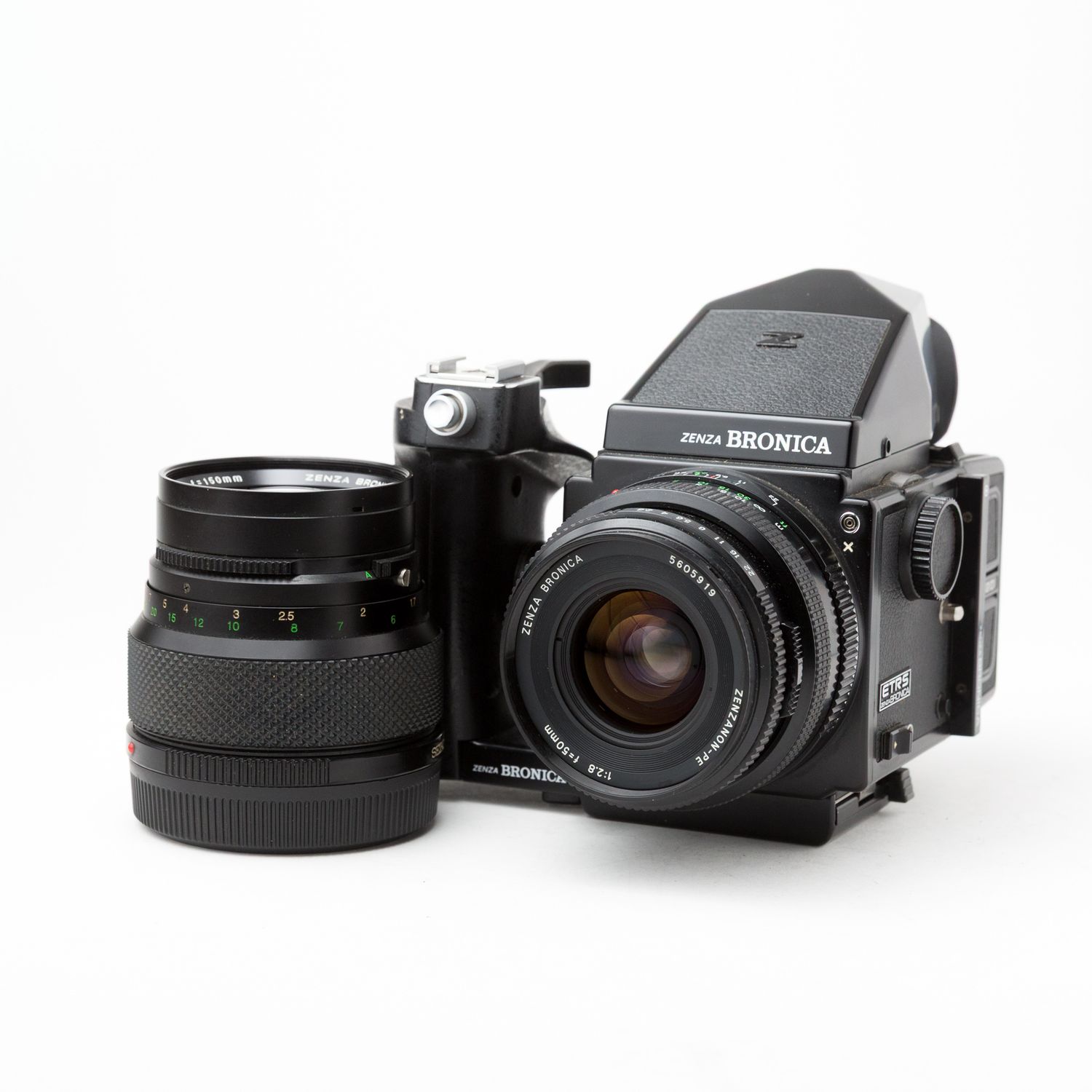 Zenza Bronica ETR-S w/ 50mm f/2.8 &amp; 150mm f/3.5 Lenses