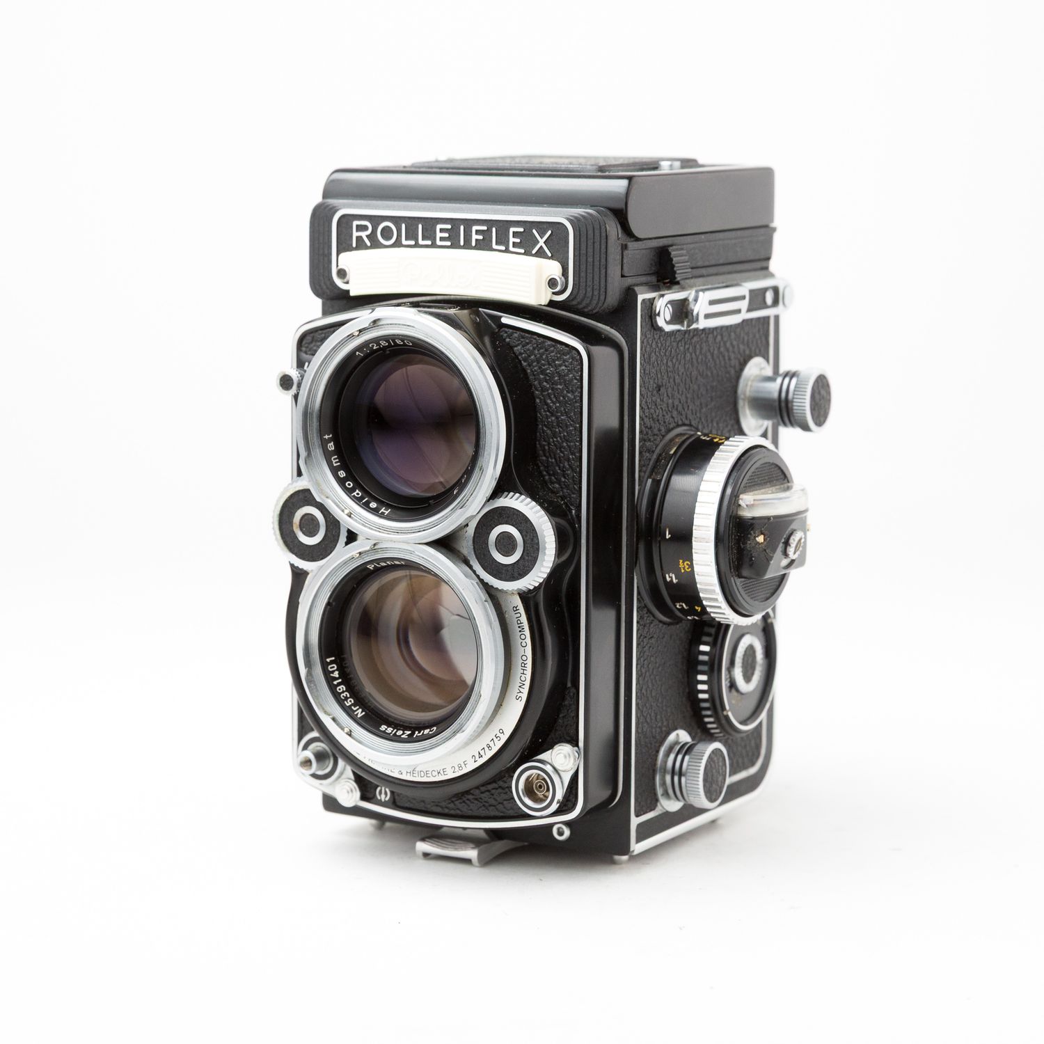 Rolleiflex 2,8f "white face" Zeiss Planar lens