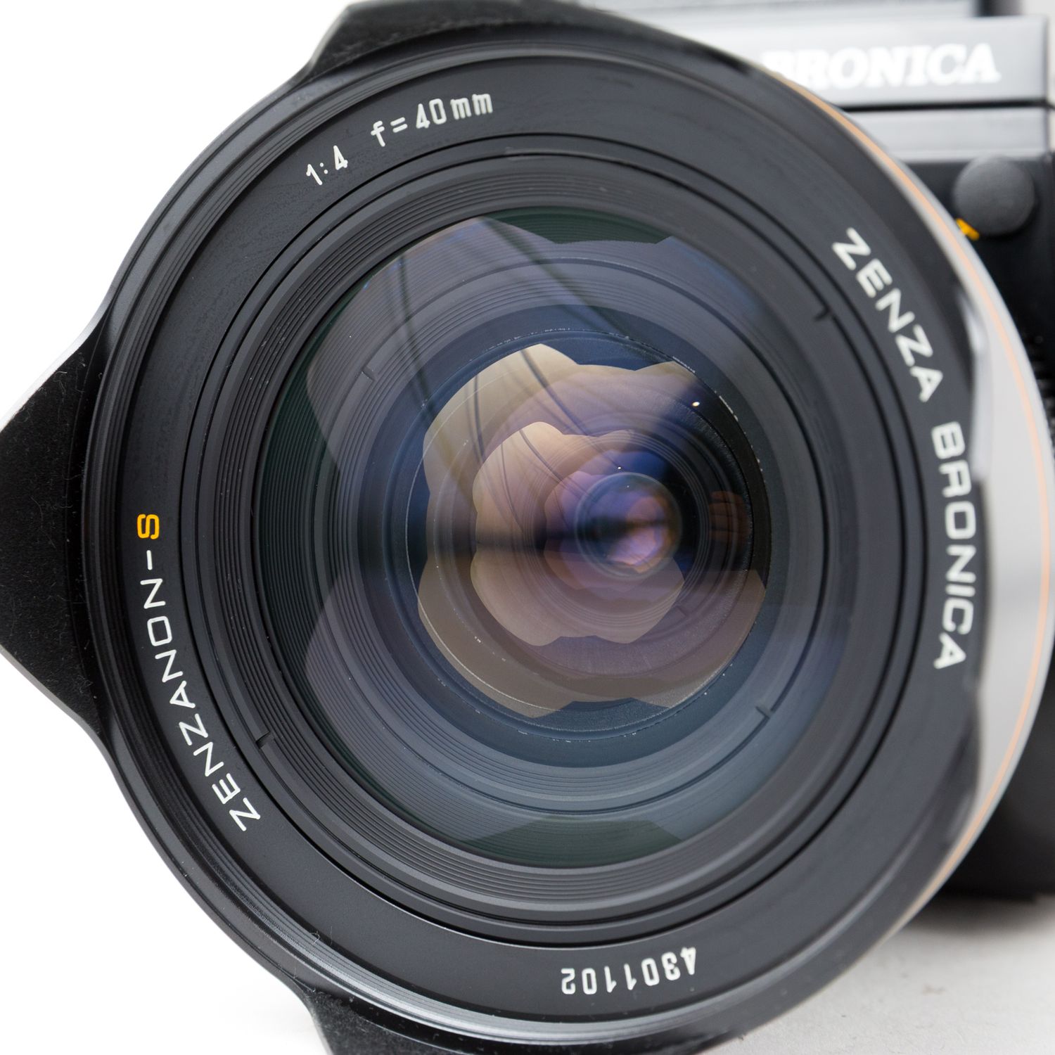 Zenza Bronica SQ-A w/ 40mm f/4 lens and AE prism finder