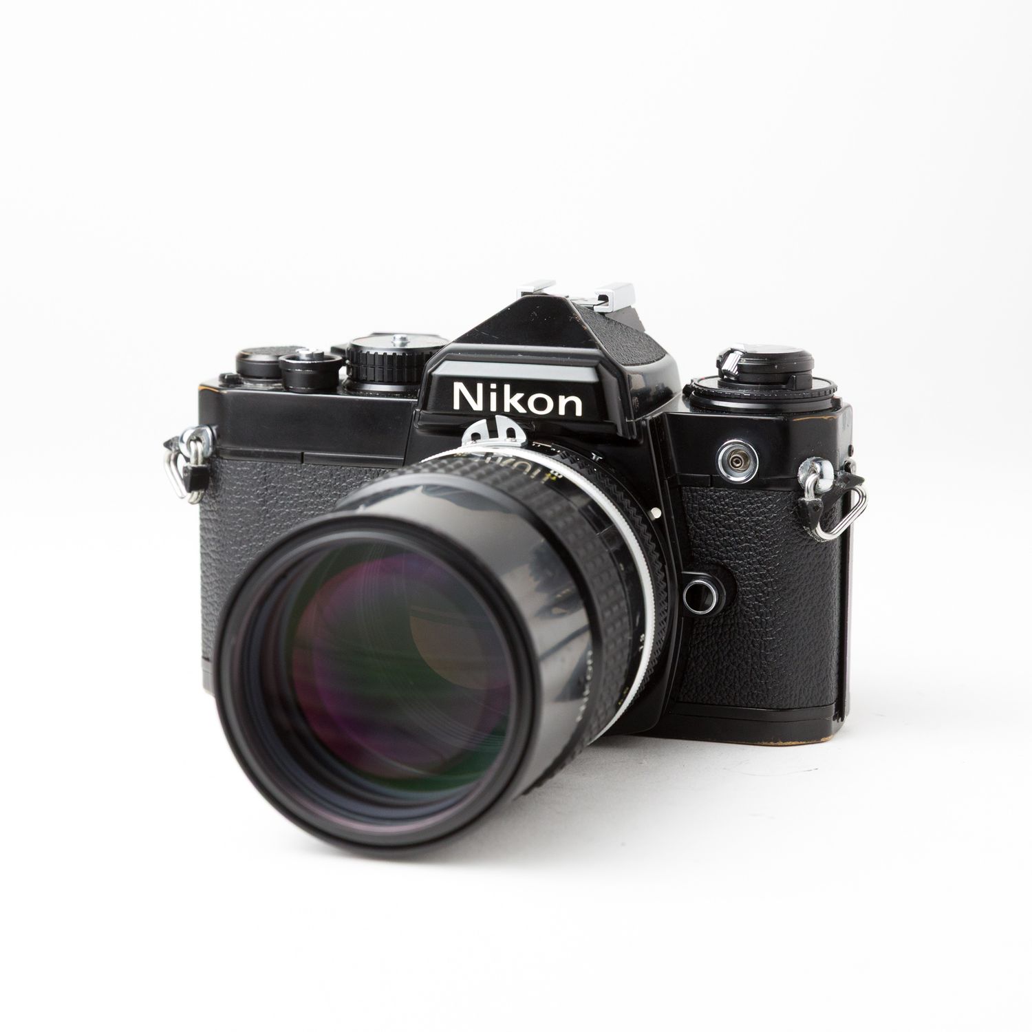 Nikon FE w/ 135mm f/2.8 lens